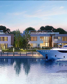 Water Canal Villas at Sobha Hartland